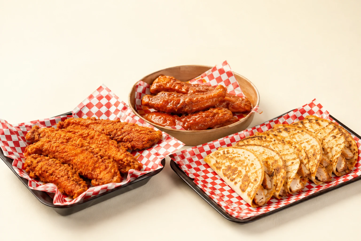 Knusprige CHICKS Tenders und Tacos